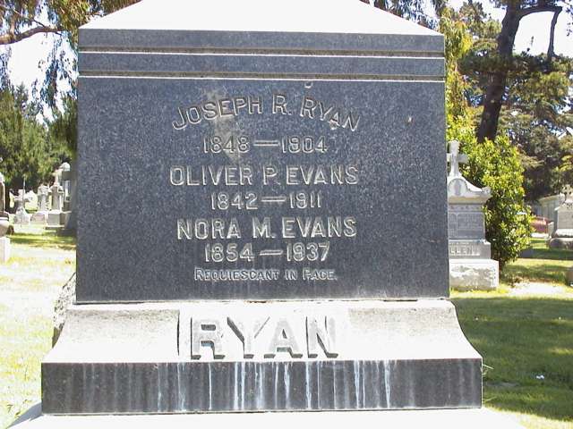 J R Ryan grave